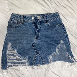 Pacsun Jean Skirt